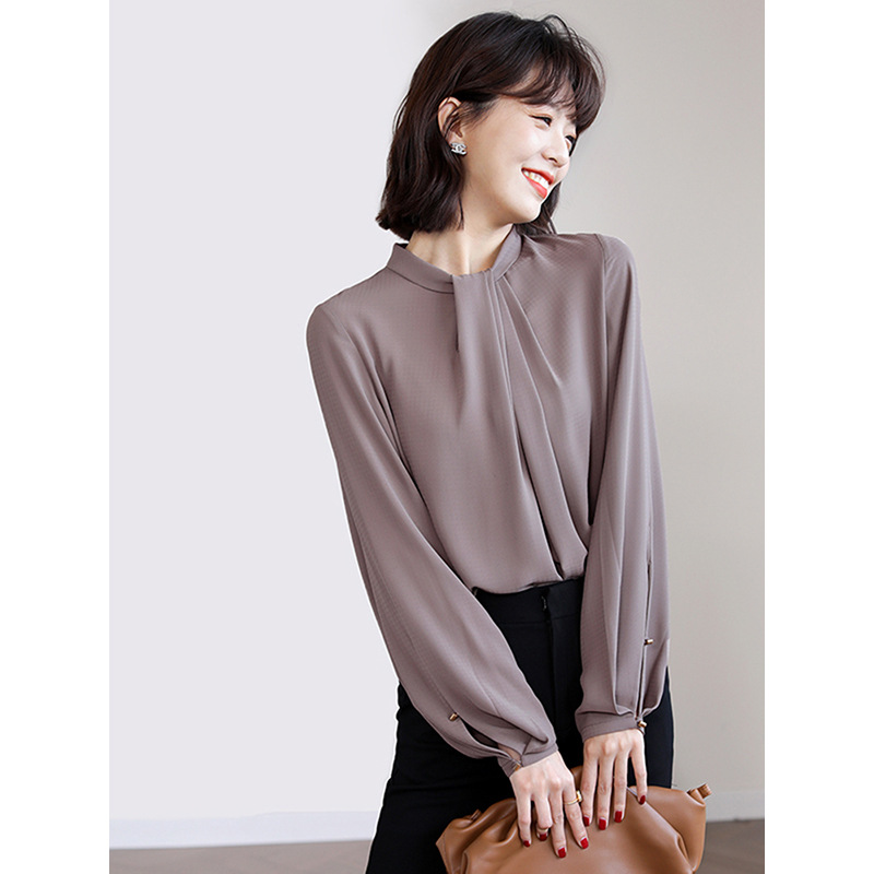 F9490 1620K ÁO SƠ MI NỮ HANTDC DÀI TAY TRÔNG TRẺ HƠN TUỔI THỜI TRANG NỮ G05 SẢN PHẨM MỚI
