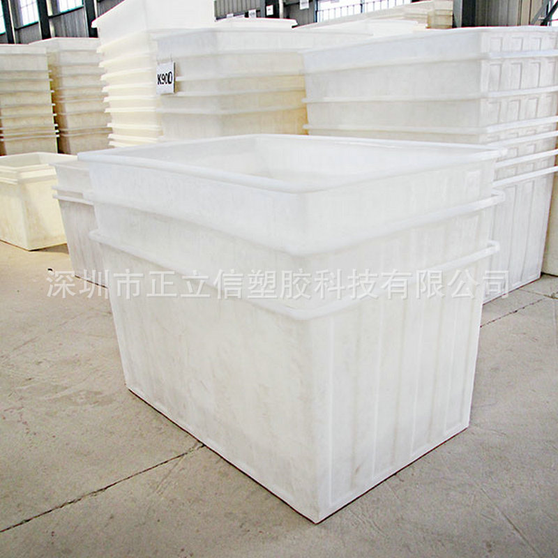 厂家供应工业区车间周转塑料箱塑料周转箱仓库物料储物箱2750防潮