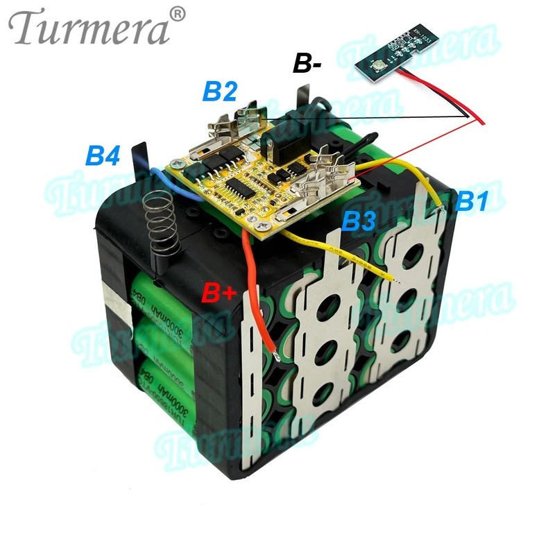 21V リチウム電動レンチバッテリーアクセサリー 18650 バッテリーボックス 5 セクション 10 セクション 15 セクション保護ボードシェルアクセサリー|undefined