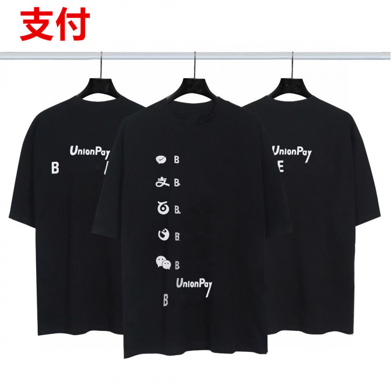 高品質クロスボーダーアメリカンスタイル25ss夏新作No.10ユニフォームレタールーズ半袖Tシャツ卸売|undefined