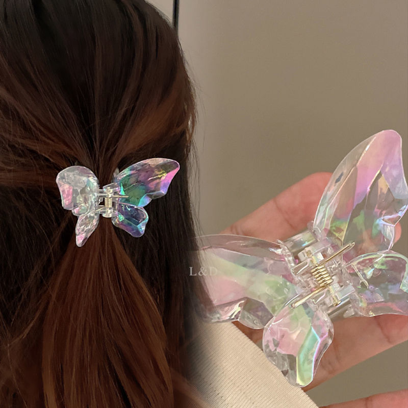 Fashion Butterfly Plastic Plating Hair Claws 1 Piece display picture 2