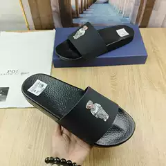 Polo Men's卡通 Designed Slide Sandals with Caricature Print - US/EU/SEA Market Cross-Border Wholesale & Dropshipping