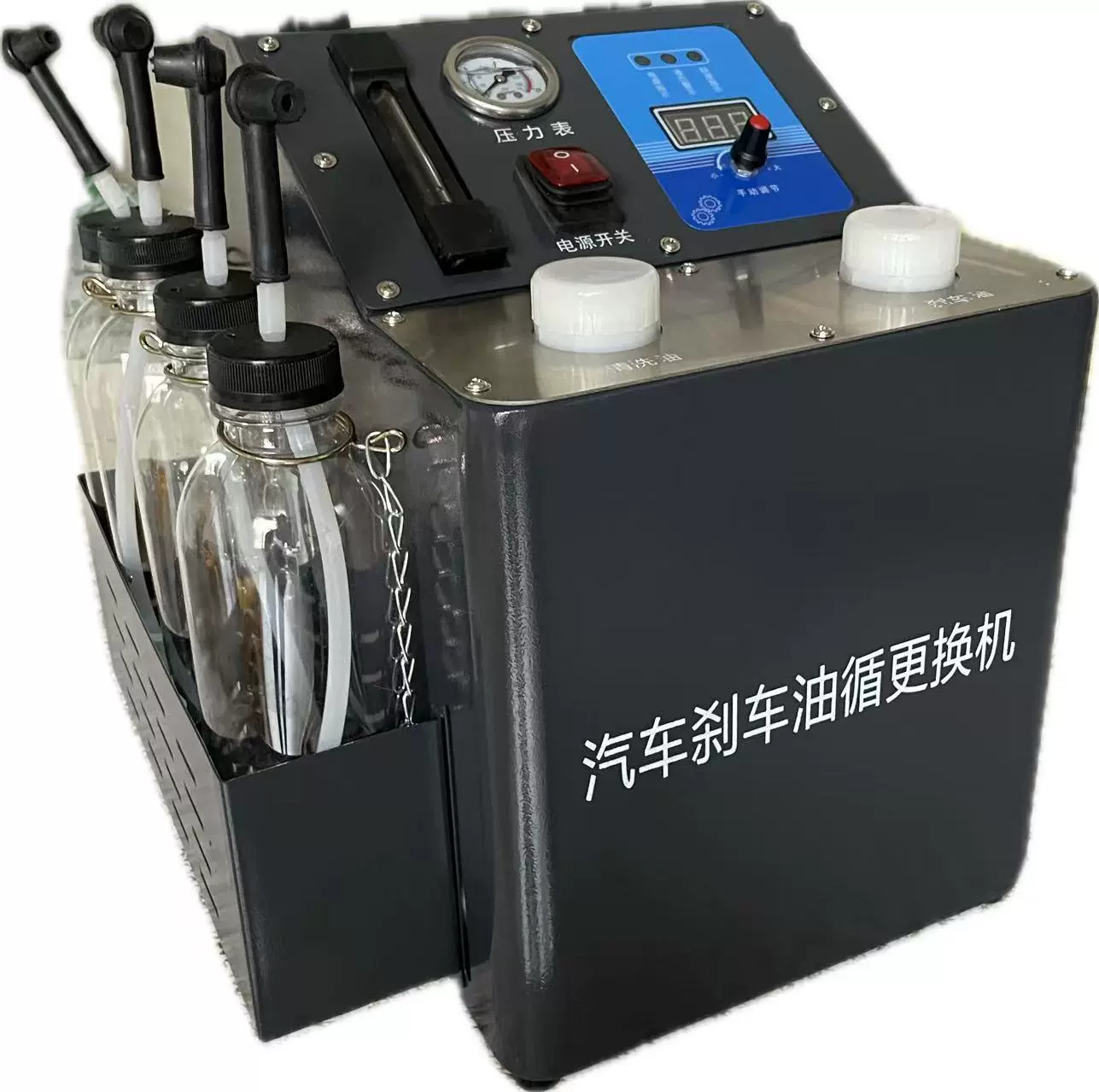 汽车维修设备全自动刹车油更换机，双泵协同刹车换油更换高效