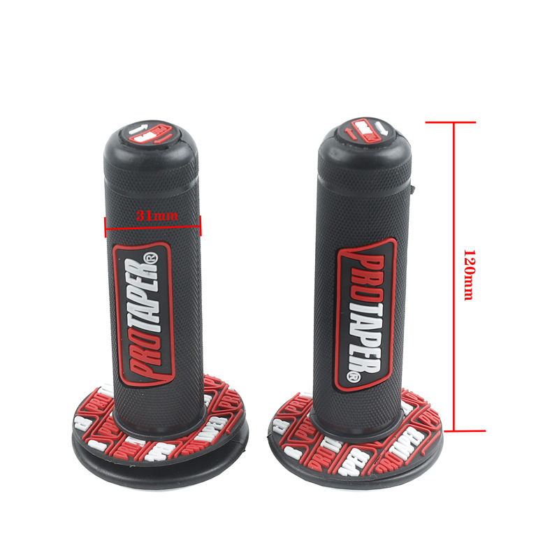 PRO tres accesorios de modificación de motocicleta de vinilo estándar manejar goma todoterreno vehículo modificación mango Universal fábrica al por mayor