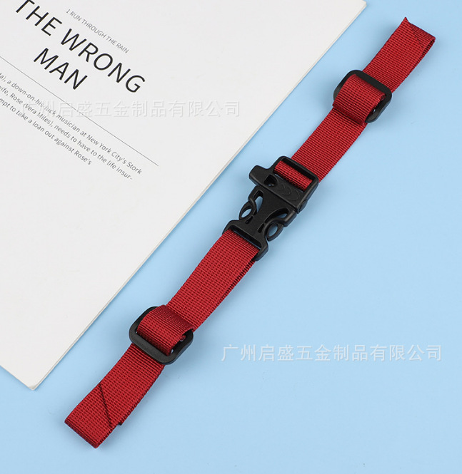 2cm de ancho mochila correa de hombro hebilla fija antideslizante cinturón de pecho mochila escolar cinturón de pecho para niños adultos accesorios de bolsa