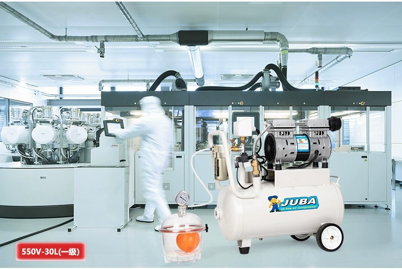 Hurricane Vacuum Pump Oil-Free Air Compressor Industrial Negative Pressure Pump Laboratory High-Power Air Pump Compressor