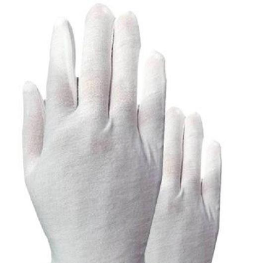 白布手套  GA52107  白手套纯棉礼仪文玩白色作业手套防滑耐磨劳