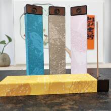 新款线香包装 10克线香小纸盒 亚克力香盒 10.5cm线香封套盒