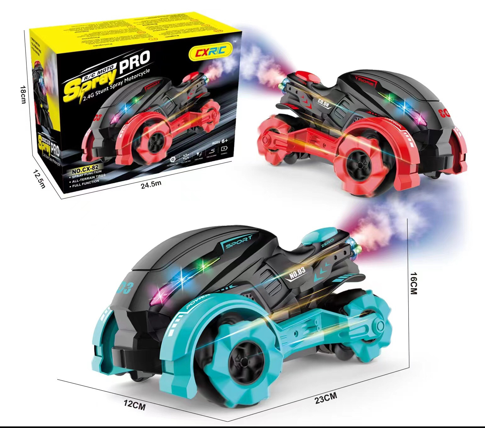 스프레이 드리프트 스턴트 모토