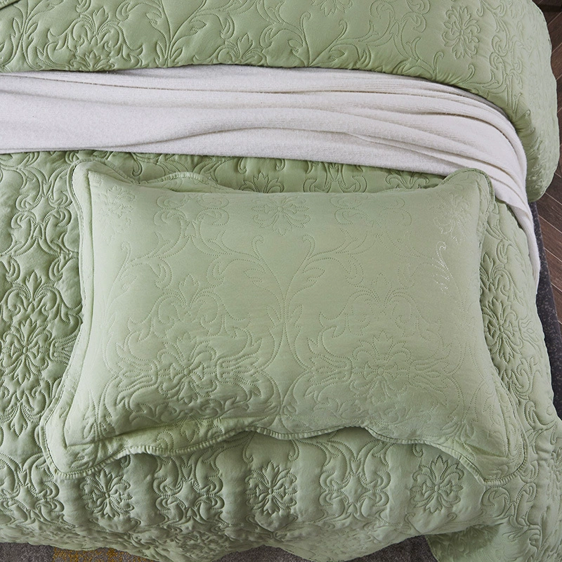 Quilted Sheet Set, 3-Piece Washable Bedding, Multiple Sizes 220×240 / 240×250 cm, Various Colors