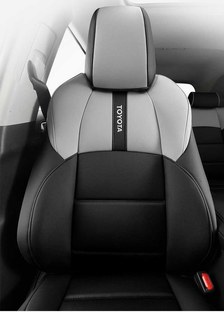 Special Toyota Frontlander seat covers, 2025 model, compatible with 2024/2023/2022 models, full-coverage leather seat cushions for gasoline-powered vehicles, suitable for all seasons