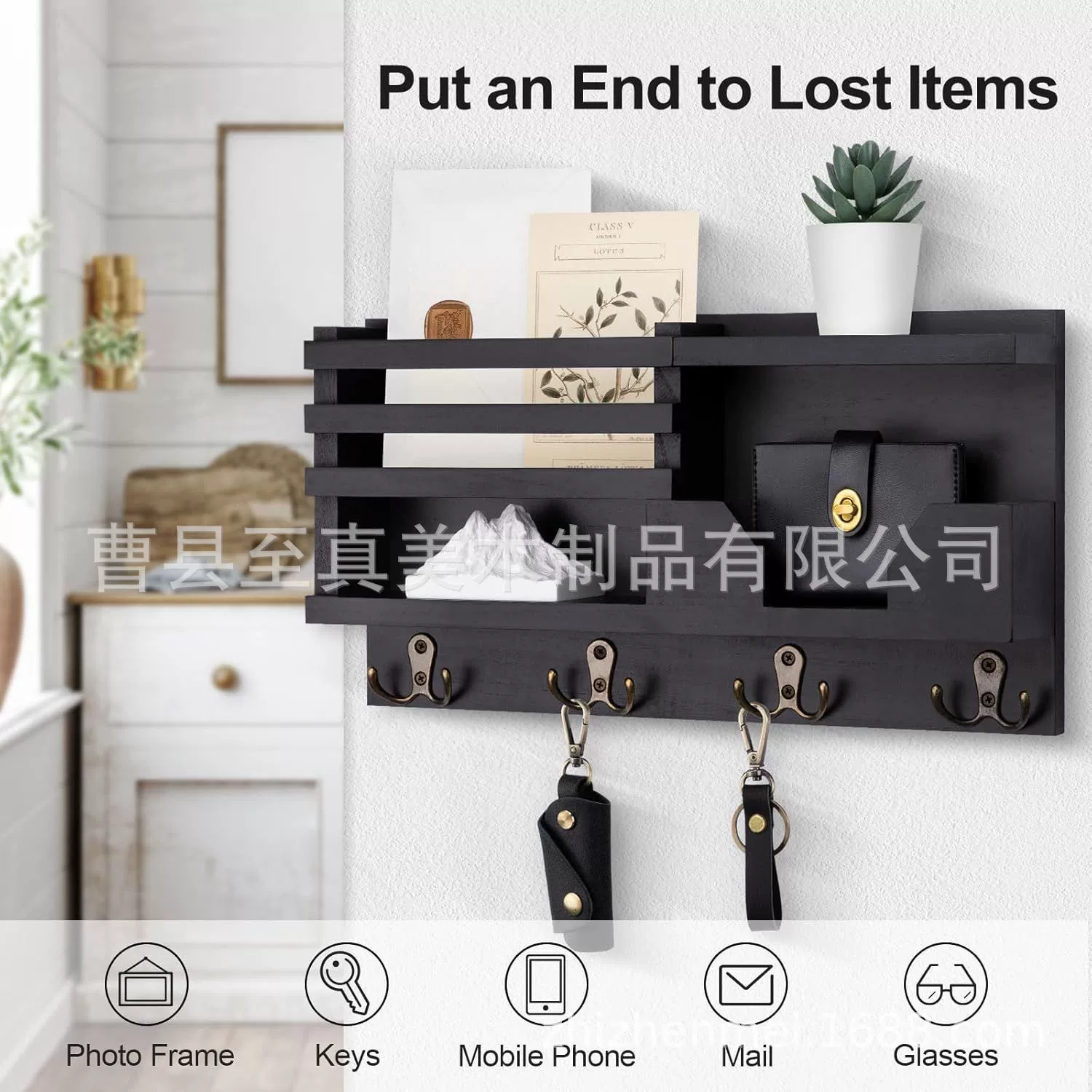 Отобранные деревянные стеллажи для хранения, почтовые стеллажи, настенные ключницы, настенные стеллажи для хранения ключей в железном стиле.