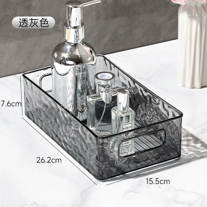 High quality table acrylic storage box, storage basket