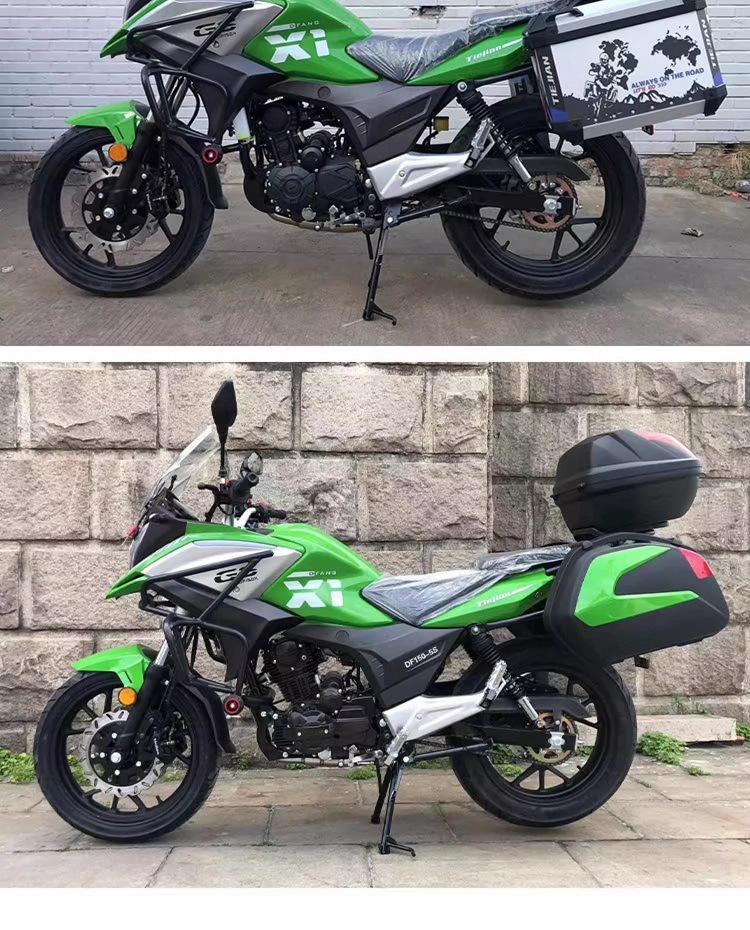 Brand New Oriental Lingyu Motorcycle Rally Car Df150-5S Street Motorcycle National Iv Electronic Fuel Injection Single Cylinder Can Be Exported