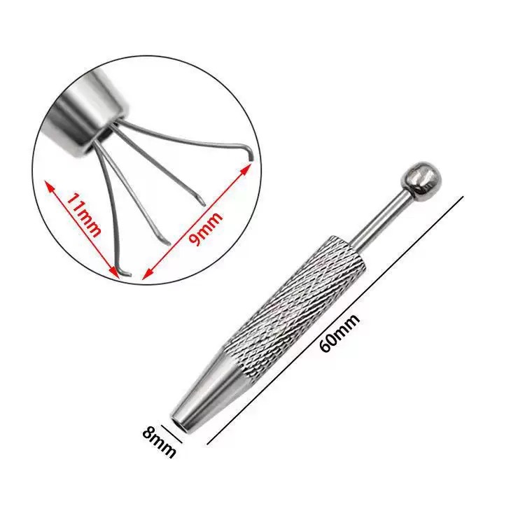 Labret stud lip piercing jewelry styling detail