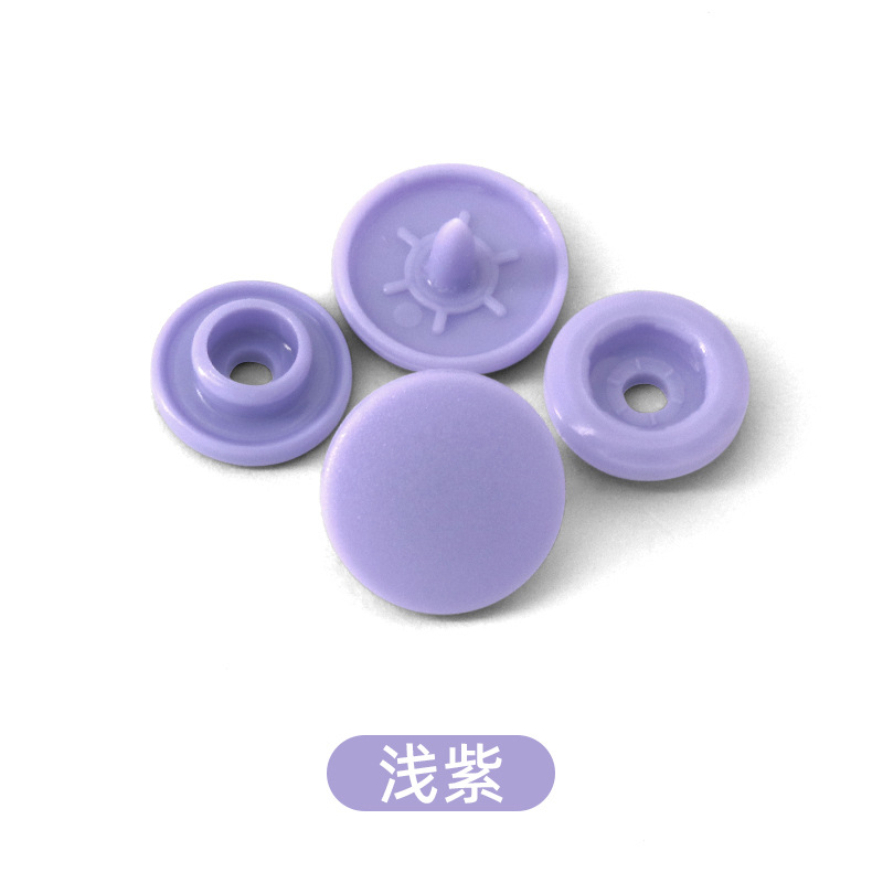 Pequeños lotes de productos de seguridad ambiental no tóxicos roer ropa de bebé de plástico cuatro cierre botones de color botones de ropa de trabajo botones