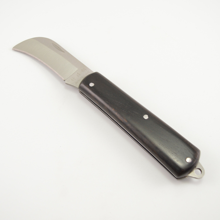 嫁接刀 开箱刀 小刀 木柄小刀 电工刀 剥线刀