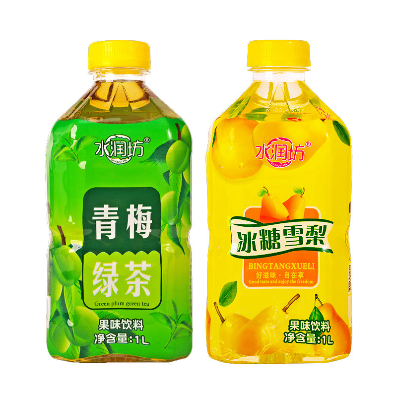 Shuirenfang 冷水梨 1L フルボックスボトル飲料特別価格マルチフレーバーミックスフレーバーフルーティージュースドリンク|undefined