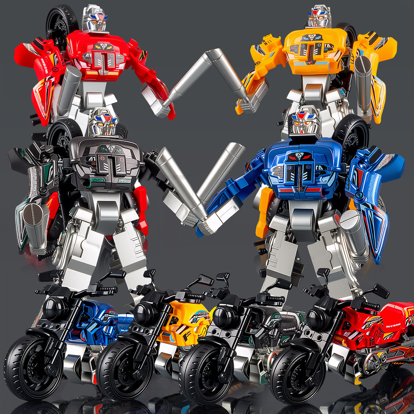 Juguetes para niños de explosión transformación manual robot humano modelo de dinosaurio carro tren de transformación robot juguetes al por mayor