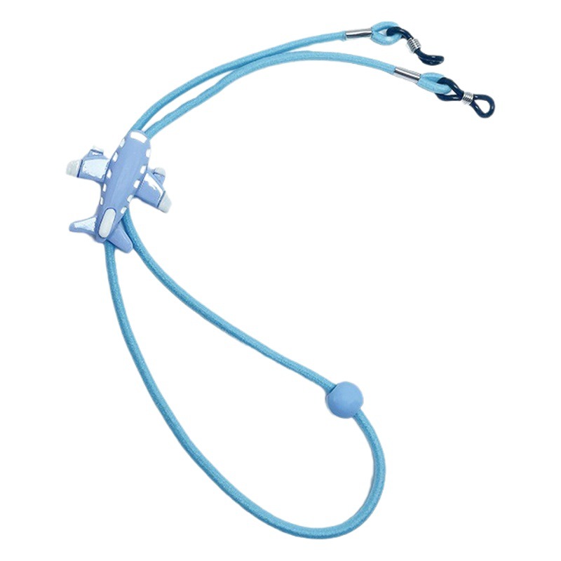 Children's Sunglasses Lanyard Hanging Neck Anti-losing Glasses Chain Fashion Accessories Rope Adjustable Cartoon Chain Sunglasses Anti-dropping