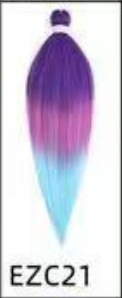 EZ color pelucas grandes trenzas pre estiradas crochet trenzas pre estiradas africanas trenzas sucias