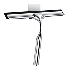 现货锌合金硅胶刮水器雨刮玻璃清洁器擦窗器配挂钩不锈钢玻璃刮子