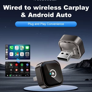 Simli Simsiz Avtomobil Bağlantı Modulu, Apple və Android Telefonlar üçün Adapter