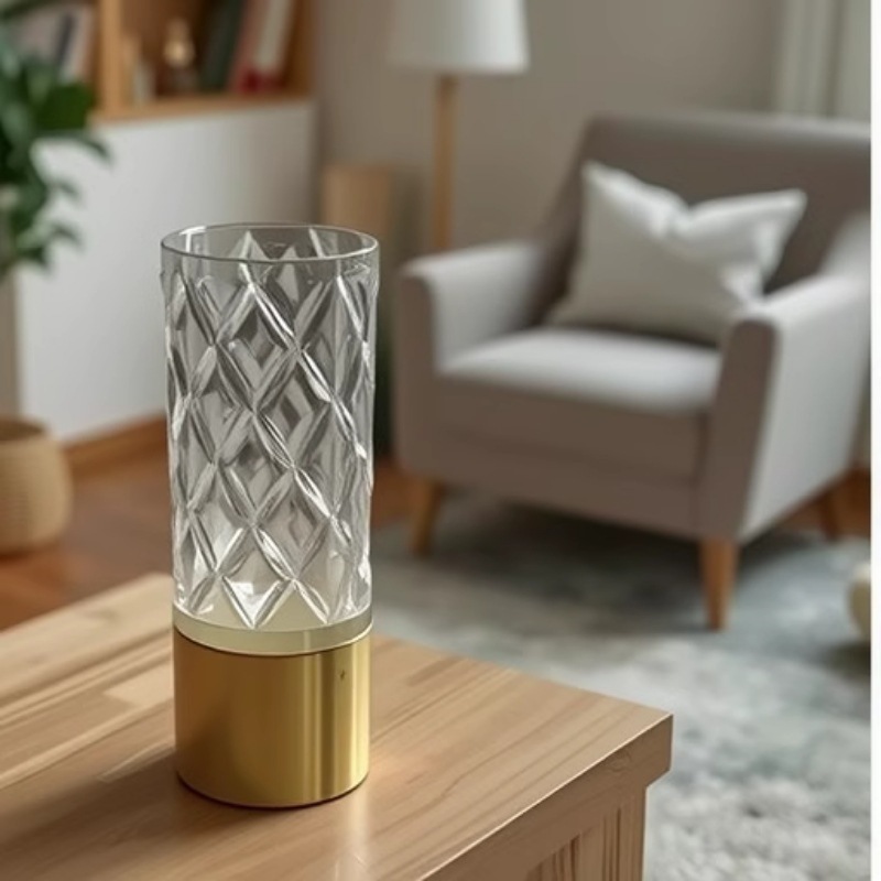 Creativo irregularmente, ambiente de alto valor, decoración de la lámpara, decoración de la mesa del dormitorio, efecto de iluminación de la atmósfera