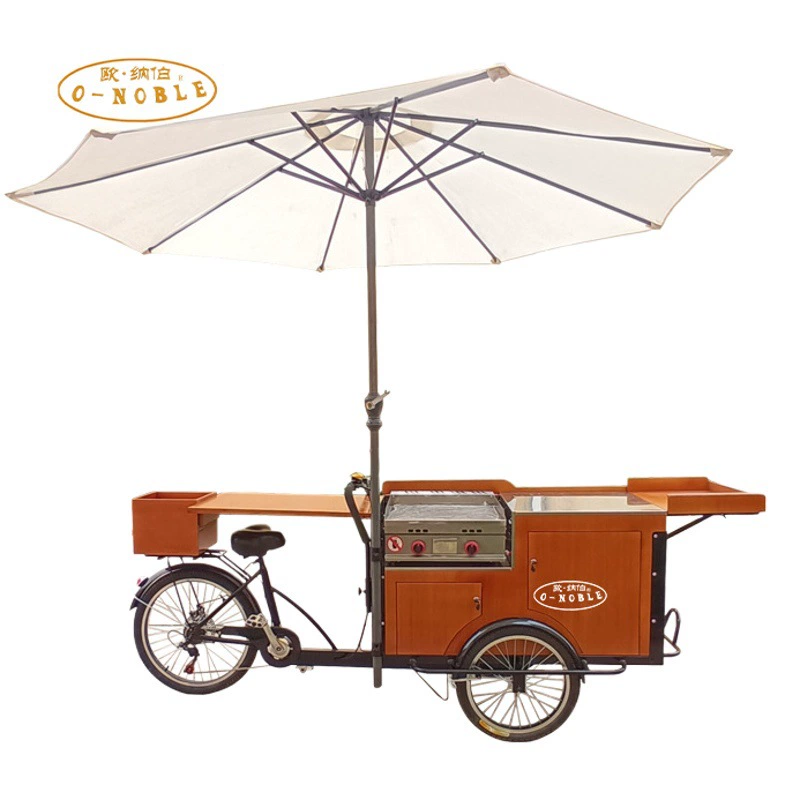 Onabo железная плита автомобиль-Ресторан ночной рынок интернет прилив знаменитостей автомобиль езда осел трехколесная закуска продажа автомобиль