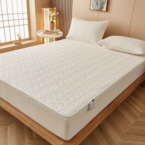 New A-Type Pure Cotton Bed Skirt Thick Full Cotton Filled Mattress Protector with Dreamline Mattress Cover Bed Skirt Wholesale