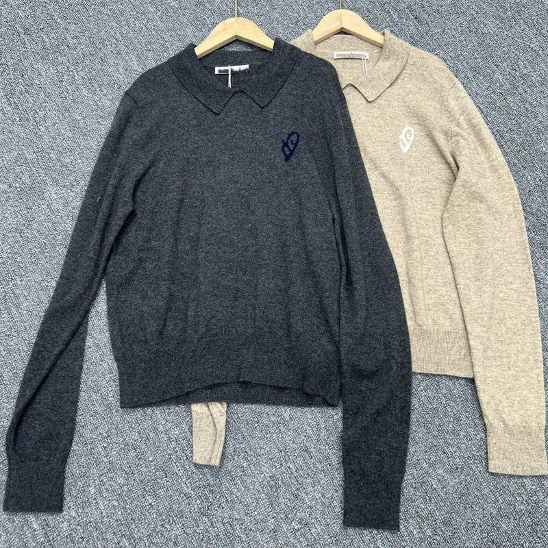 Original Development! Shenzhen Nanyou 2025 Autumn and Winter Heart Jacquard Wool Pullover Versatile Knitted Men and Women Same Style