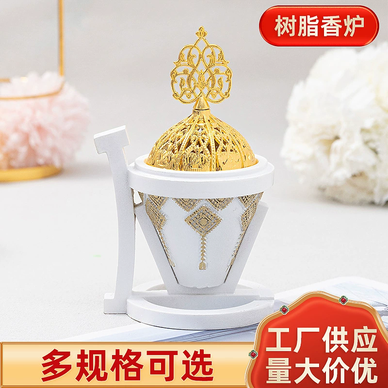 Украшения из смолы Ароматерапевтическая печь оптом Легко чистится Креативный Настольный Ароматерапевтическая печь Украшения для чайной церемонии Чайный стол Дзен Украшения