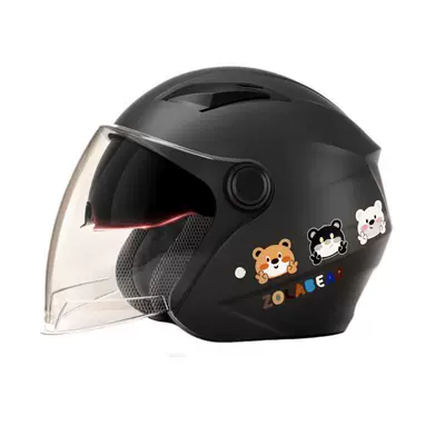 selling double mirror, Motosiklet kaskı (dəbilqə) - new-national-standard-black-double-mirror-anti-fog-winter-warm-helmet