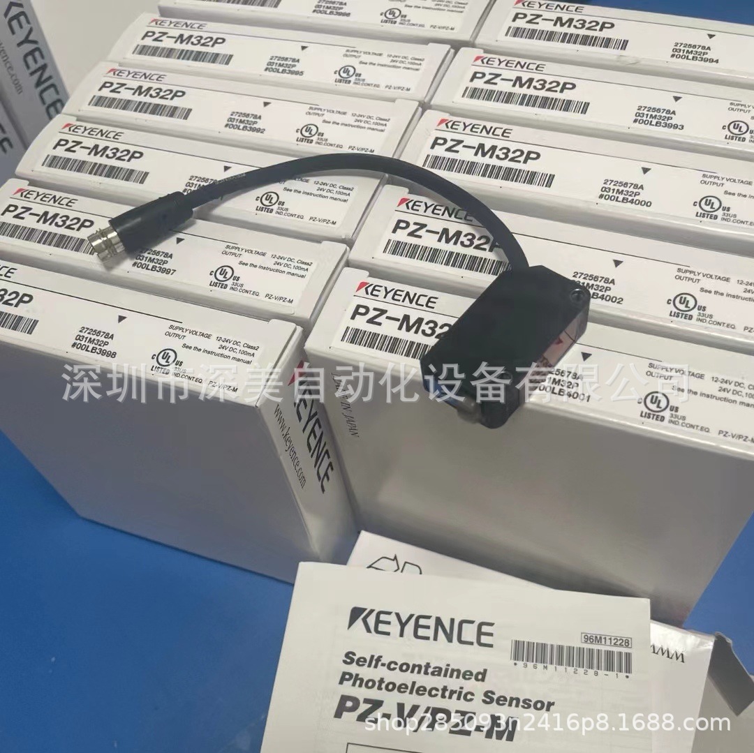 原装KEYENCE基恩士PZ-M32方形光电传感器正品保障特价出售议价