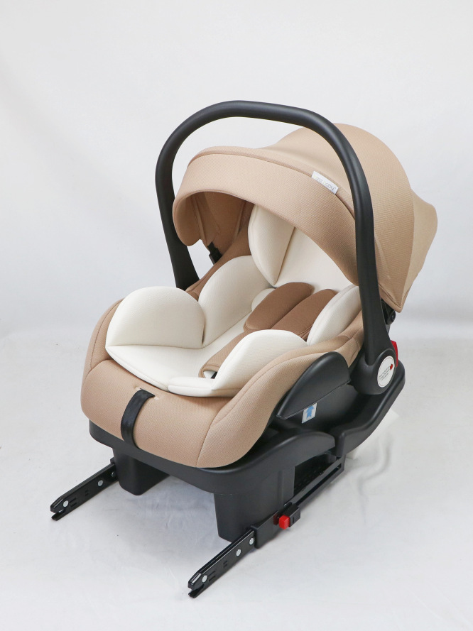 Baby basket type child safety seat car portable cradle newborn car-mounted sleeping basket