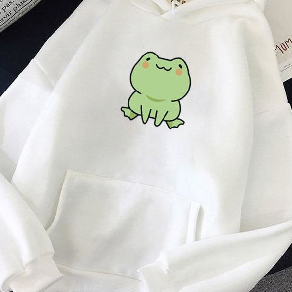 亚马逊带帽卫衣加绒新款韩版卫衣女休闲宽松上衣外套情侣装连帽衫