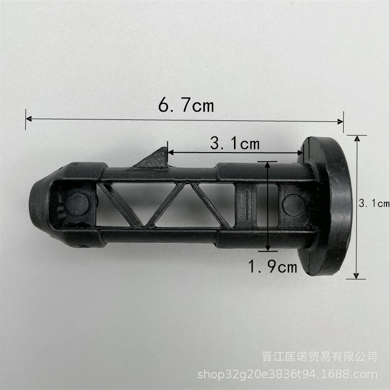 Cross-border selection of outdoor plastic trash can property 240 liters accessories connected to the lid shaft latch 100 liters 120 bolt