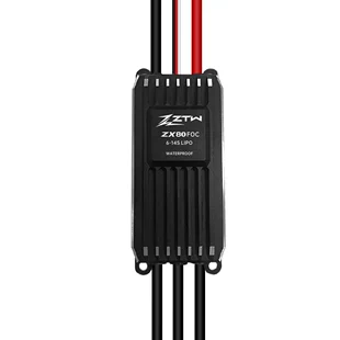 Бесколлекторный ESC ZTW ZX80A FOC 6–14S 32-бит для дронов