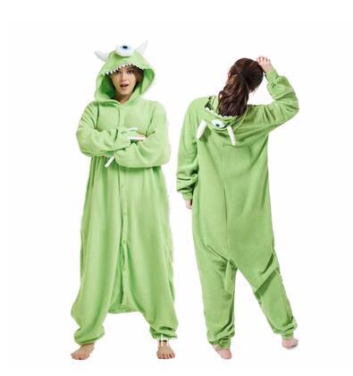 Elfo de mascotas Bao Ke Meng Yibei Azul Elfo de Dibujos Animados de una sola pieza de dibujos animados pijamas estudiante co hombres y mujeres ropa de rendimiento transfronterizo