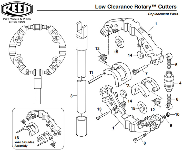 LCRC12S旋转式切管机REED力得