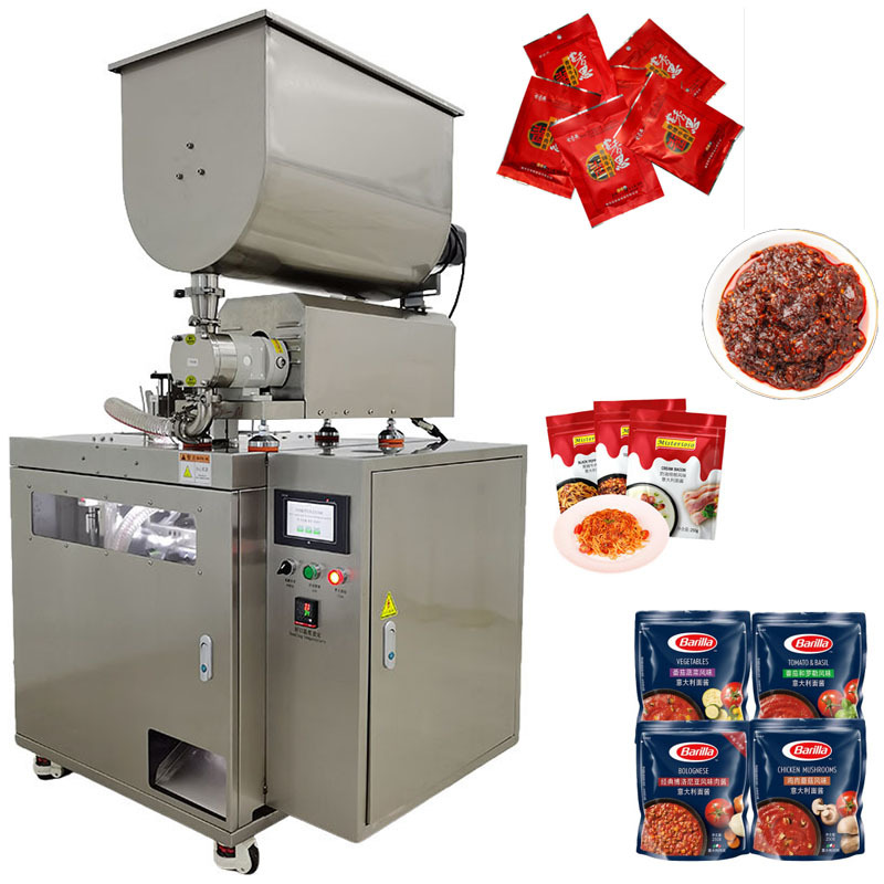 自动灌装小包袋酱料定量灌装猫粮狗粮宠物肉食品猫条狗饭