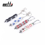 厂家批发迷你手电筒多色多功用激光手电钥匙扣便携式激光灯