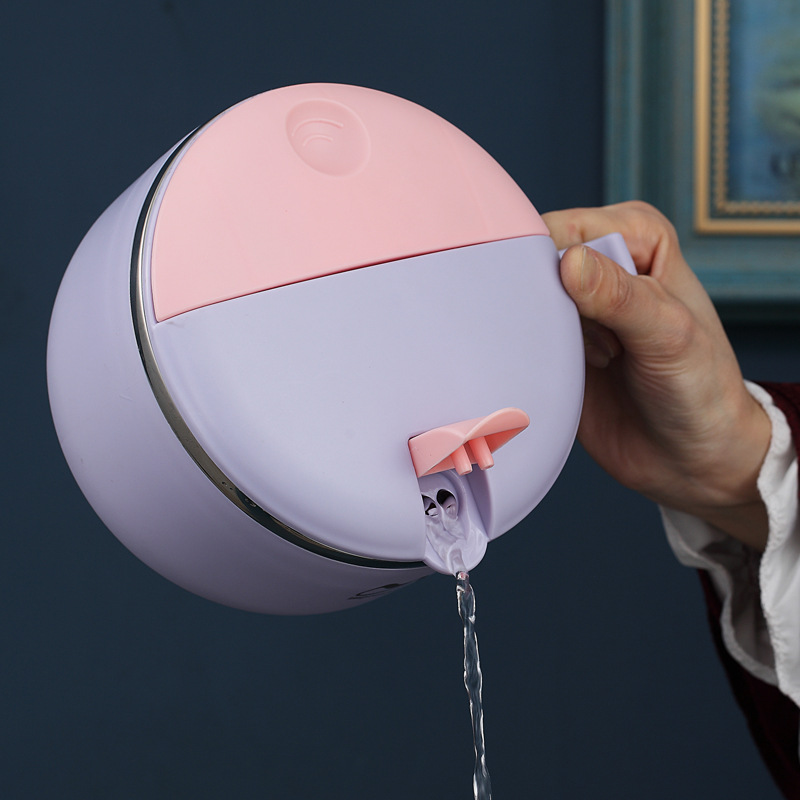 304 de acero inoxidable estilo japonés drenando tazón de fideos instantáneos dormitorio de estudiantes taza de fideos instantáneos lonchera de gran capacidad con tapa lonchera