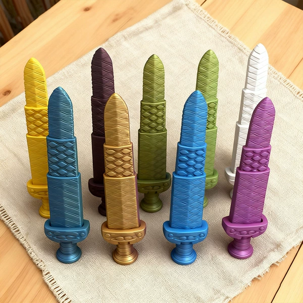 3D telescopic sword