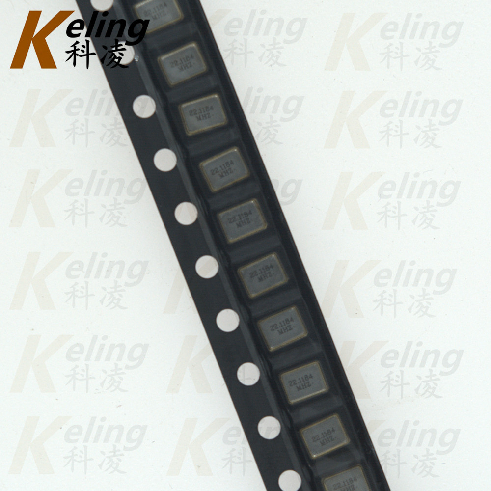 3225贴片晶振 石英晶振谐振器 22.1184MHZ 22.1184 20PF 10PPM