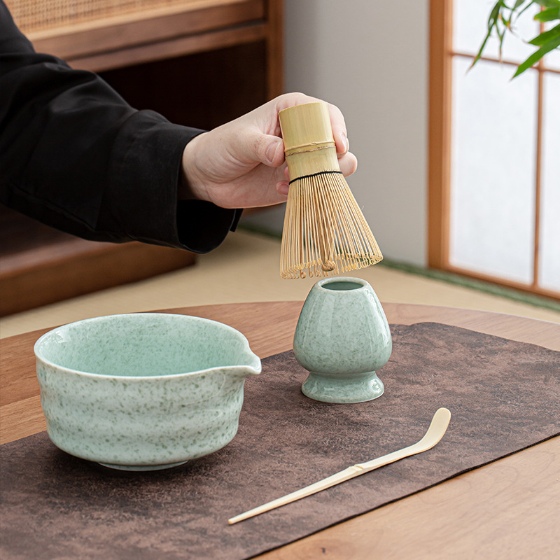 Ceremonia de matcha japonesa transfronteriza Tazón de matcha de cerámica Tazón de té