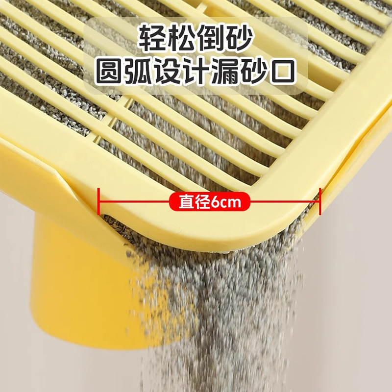 almohadilla de arena de gato con doble capa de filtración para evitar fugas almohadilla de arena de control de fugas almohadilla de control de arena de inodoro de gatos lavabo de arena de gato cubierta de arena de gato