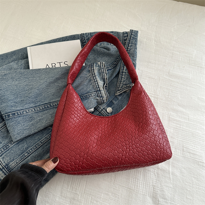 Bolso de gran capacidad de viaje de moda mujer 2024 nuevo casual nuevo bolso de axila moda retro bolso de hombro Tote