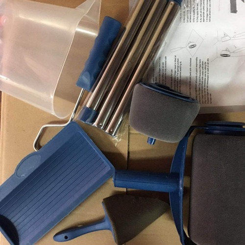 Paintbrush seamless sponge roller brush set five-in-one multifunction wall corner paint roller brush home use