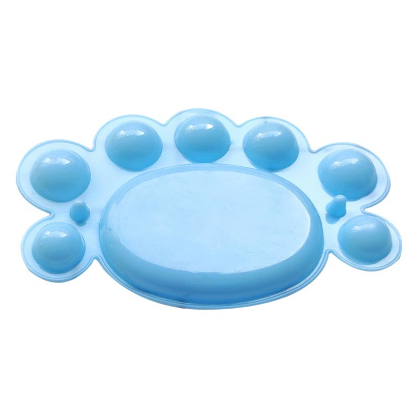 Маленькие ножки цветовая палитра масляная живопись цветовая палитра DIY живопись Акварельная краска 8 отверстий художественная цветовая палитра блюдо